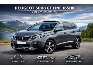 Peugeot | 5008 | Bensin | 2018