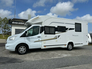 Benimar | TESSORO 494, QUEENSBED, SENKESENG, 2.0 170HK, AUTOMATGIR, REGISTRERT FOR 5, SOLCELLE, WEBASTO | Diesel | 2019